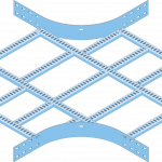 Eurostrut_ECO100_Crossover for Cable Ladder ECL_HOOFDBEELD