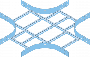 Eurostrut_ECO100_Crossover for Cable Ladder ECL_HOOFDBEELD