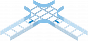 Eurostrut_ECO150_Crossover for Cable Ladder ECL_TOEPASSING
