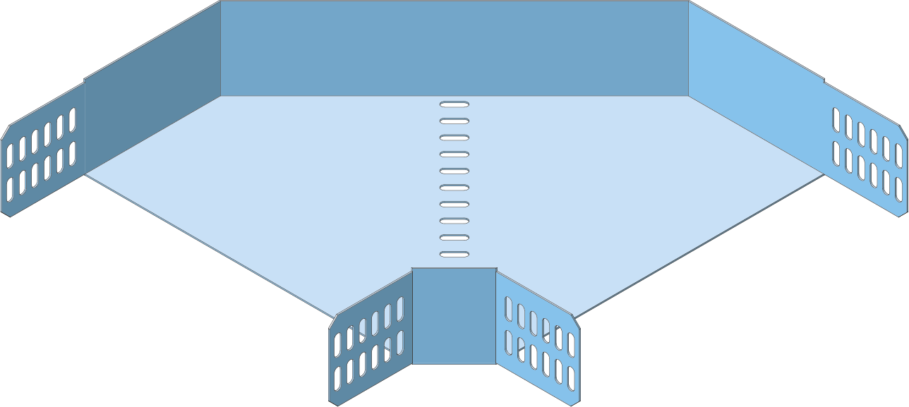 Bend 90° Cable Tray ECT100 100x300 RVS304