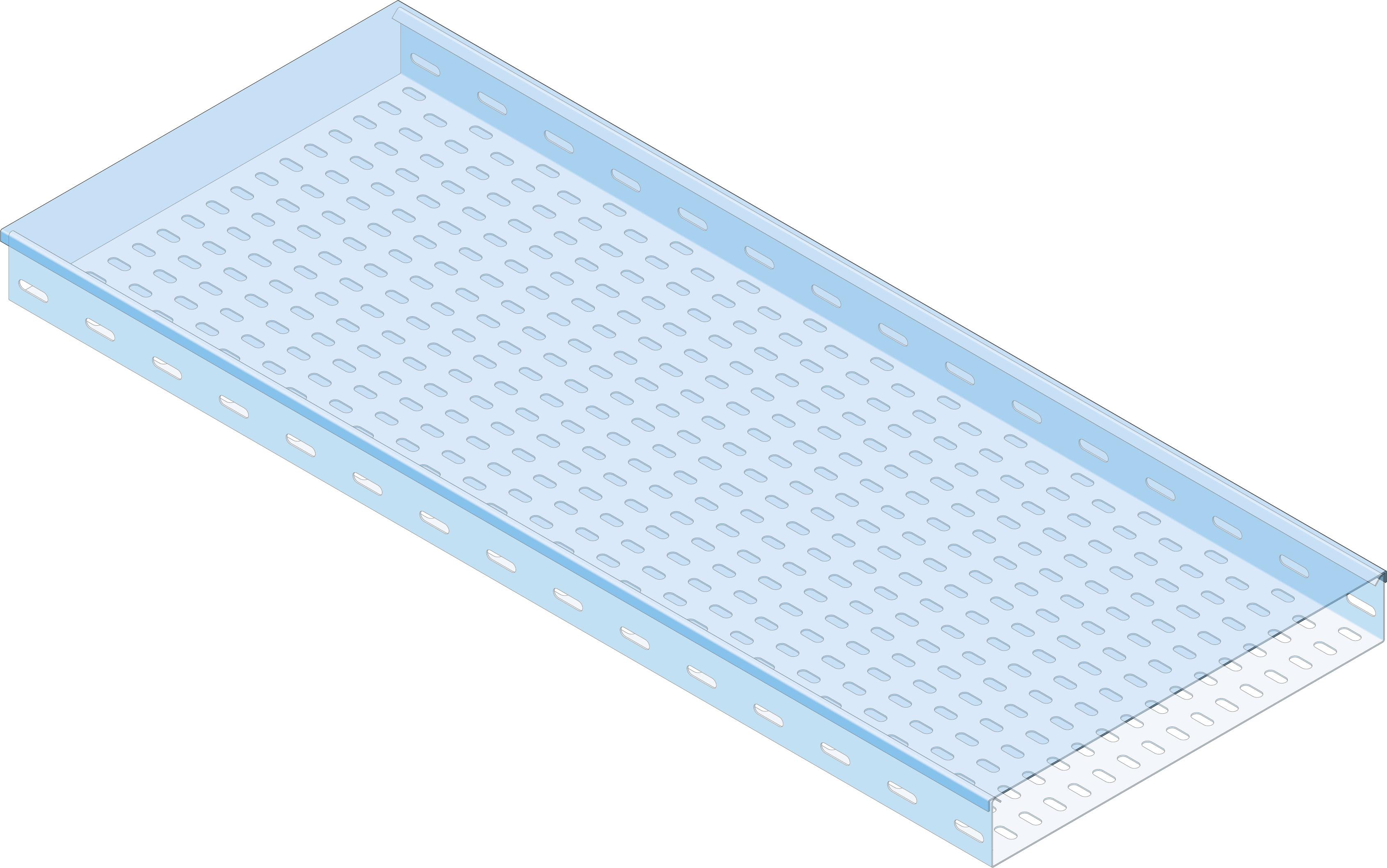 Cover Cable Tray ECT 150mm TV