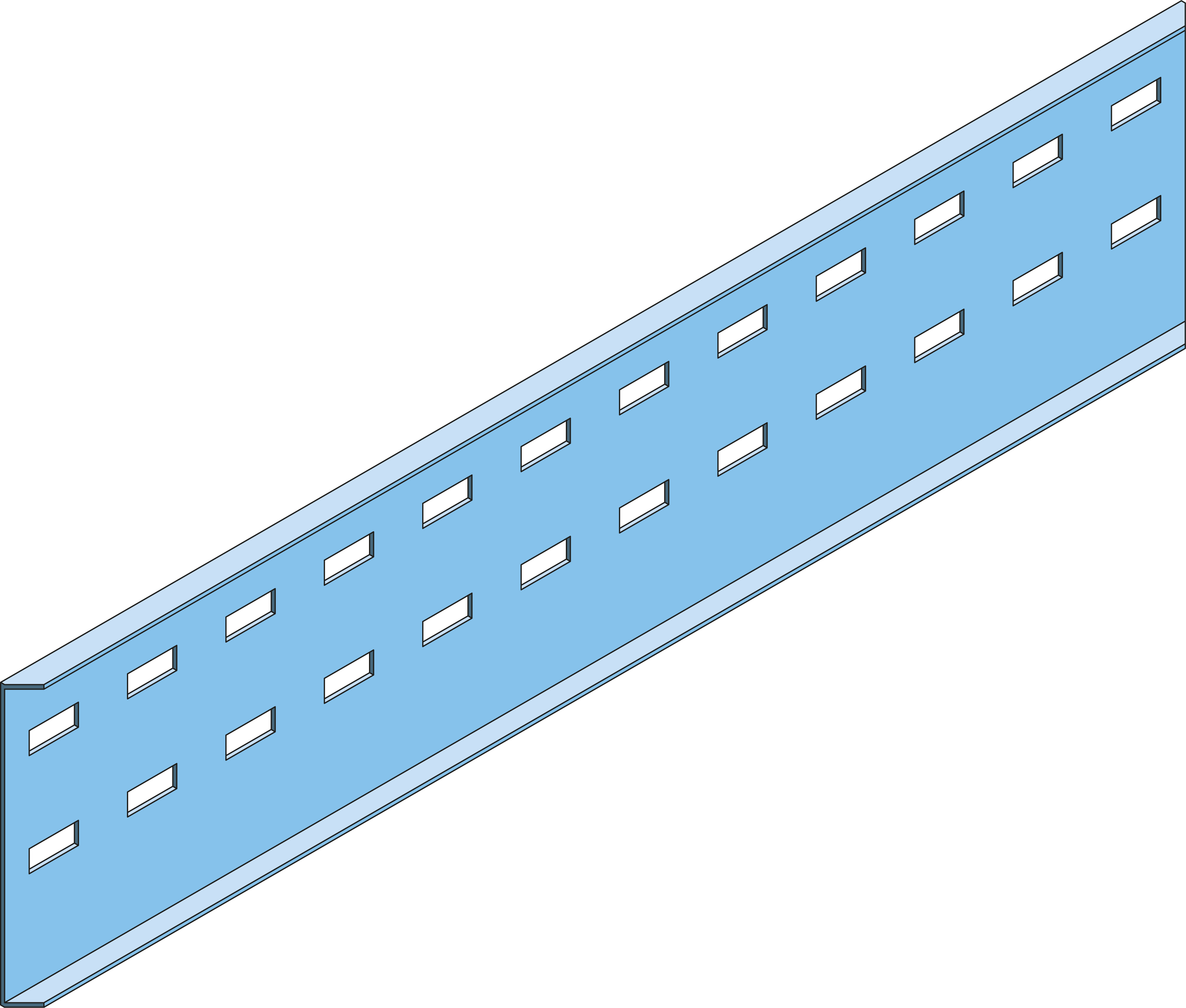 Coupler Plate Cable Ladder ECL150 HDG
