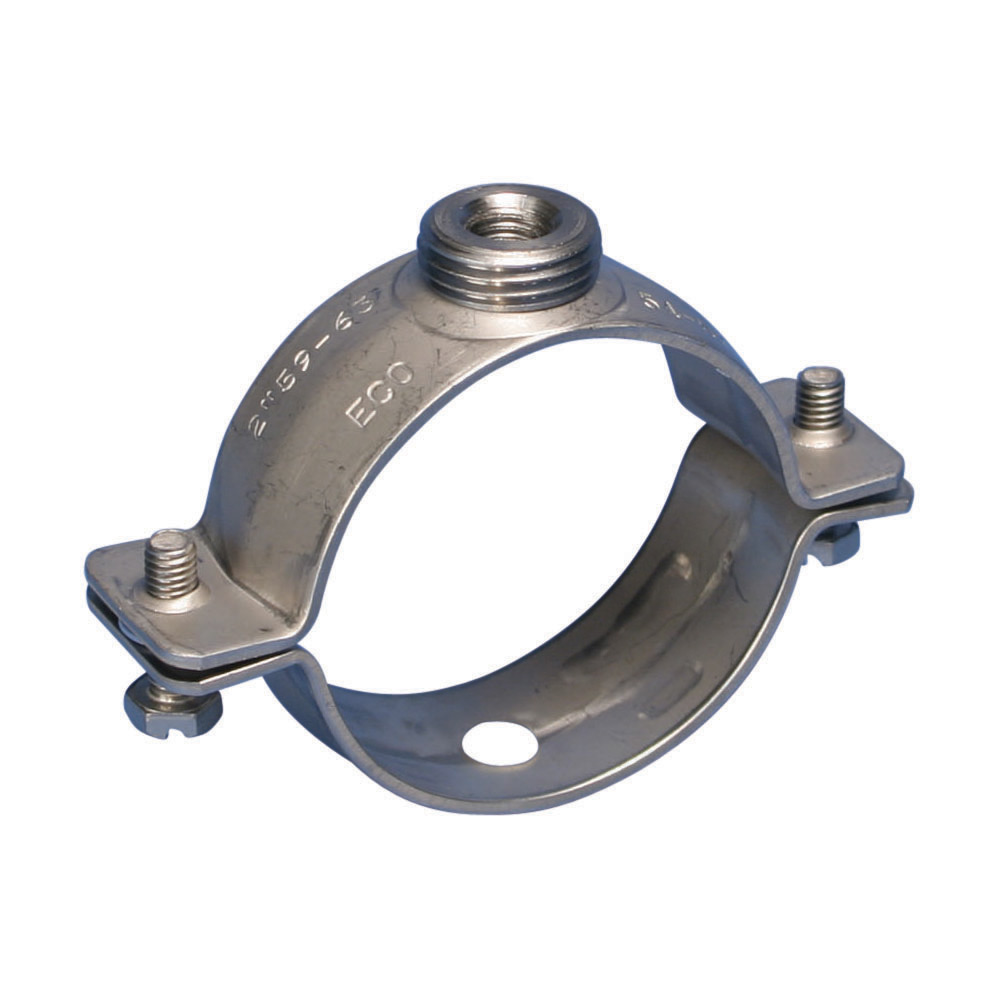 PX NI Heavy Duty Pipe Clamp M10 100-105mm SS316