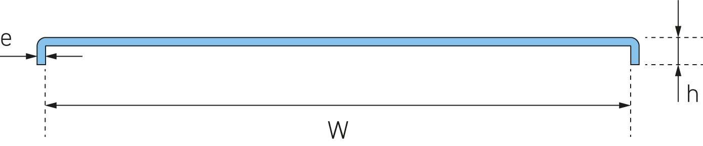 Eurostrut_ECOC_Cover Crossover for Cable Ladder_AFMETINGEN_2