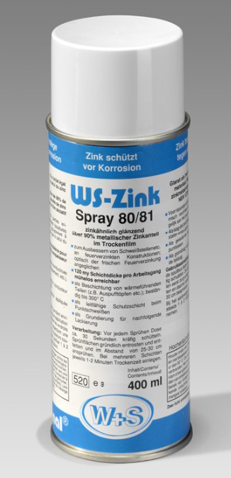 Aerosol Can Zinc Spray 400 ml