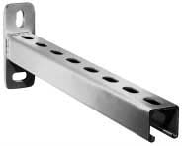 Cantilever Arm 41x41mm Slotted 700mm HDG