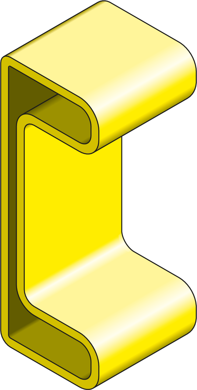 Protective End Cap Cable Ladder ECL60 PVC