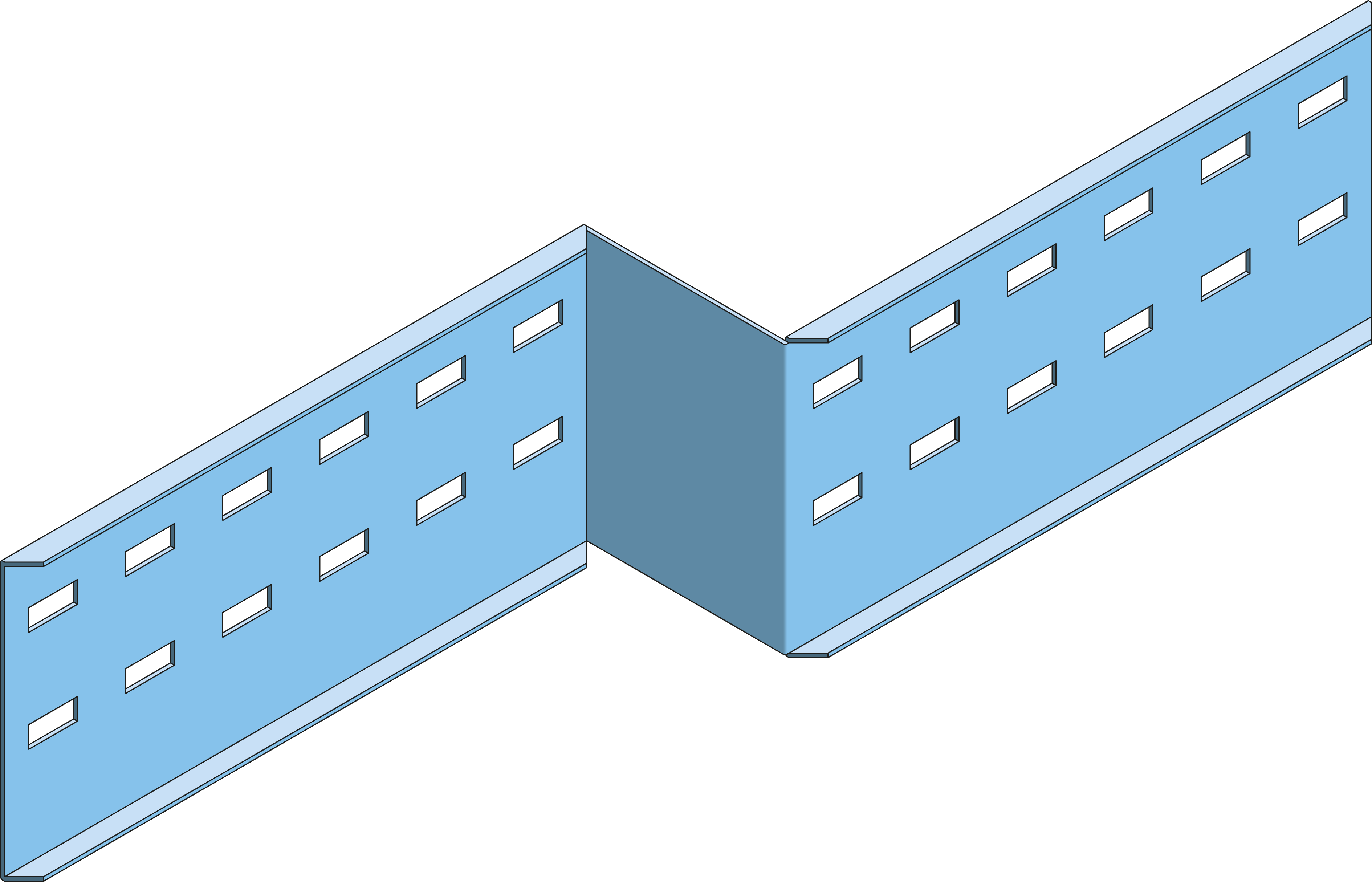 Verloopstuk Links Kabelladder ECL150 250mm TV