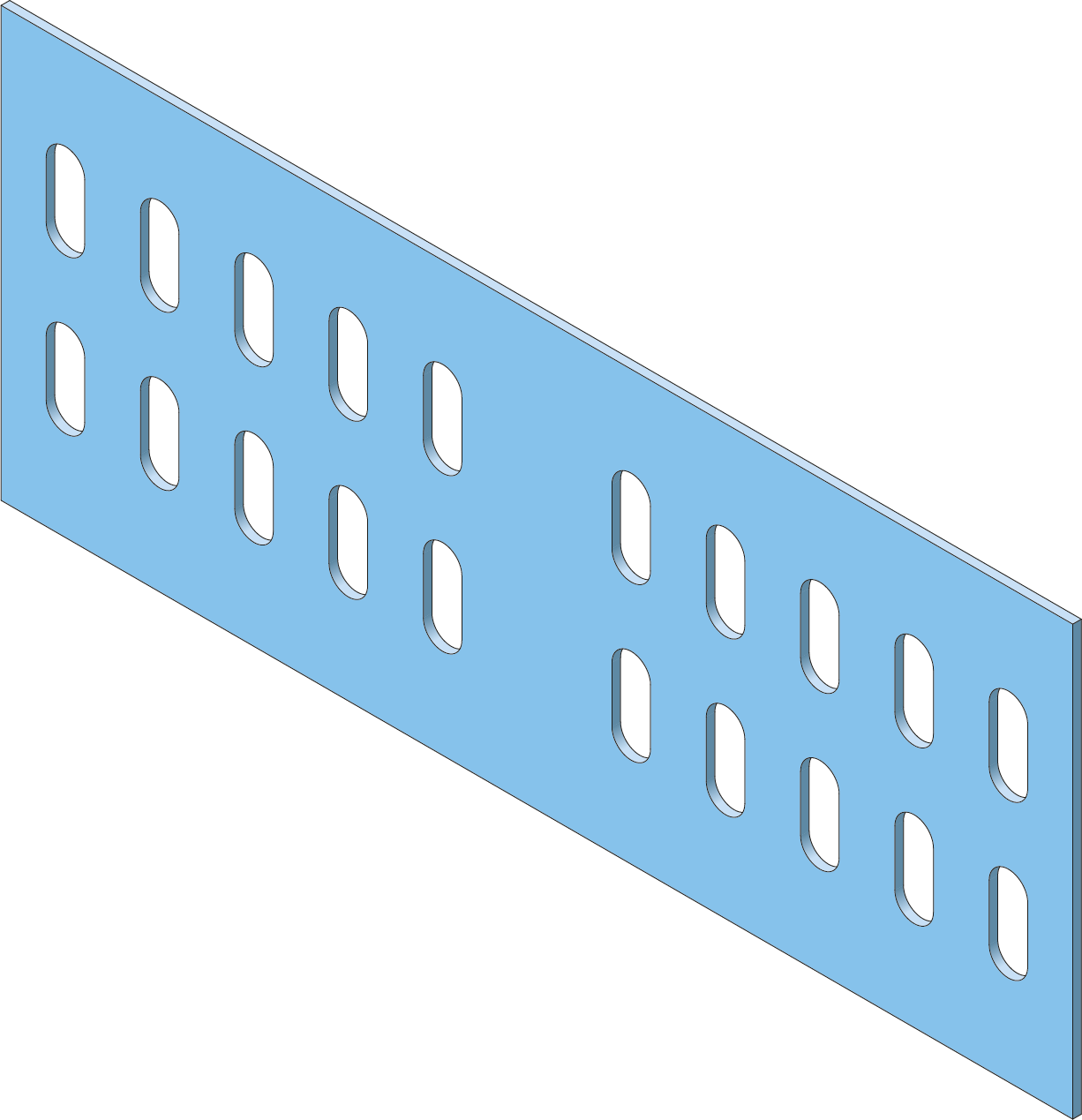 Straight Connector Cable Tray ECT100 SS304