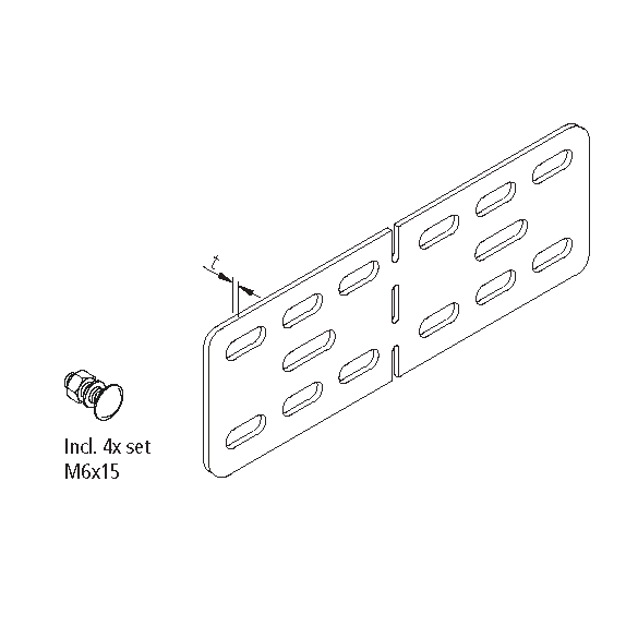Multi Coupler Plate Distribution Tray 50 HDG