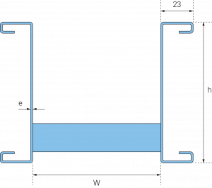 Eurostrut_ECL100_Cable Ladder_AFMETINGEN_02