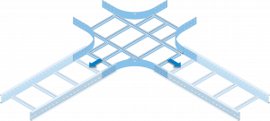 Eurostrut_ECO100_Crossover for Cable Ladder ECL_TOEPASSING