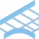 Eurostrut_EET150_T-Piece for Cable Ladder ECL_HOOFDBEELD