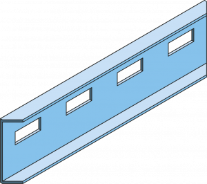 Eurostrut_ECP60_Coupler Plate for Cable Ladder_HOOFDBEELD