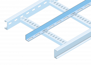 Eurostrut_ESD60_Divider Straight for Cable Ladder ECL_TOEPASSING